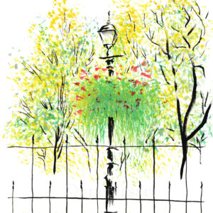 4th St Lamp Post